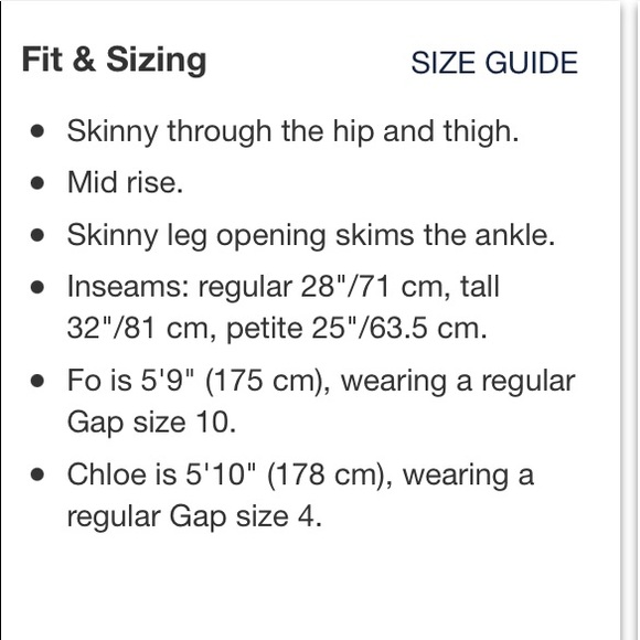 Like new Gap Skinny Pants - Picture 6 of 6